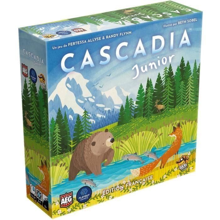 Cascadia Junior - Jeu de stratégie - LUCKY DUCK GAMES - Des 6 ans 2 Cascadia Junior - Jeu de stratégie - LUCKY DUCK GAMES - Des 6 ans 2