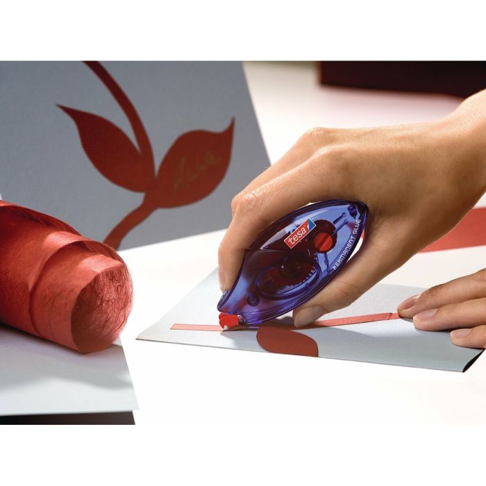 Colle TESA 59090-00005-03 Bleu Transparent Incolore Plastique Gomme 7 Colle TESA 59090-00005-03 Bleu Transparent Incolore Plastique Gomme 7
