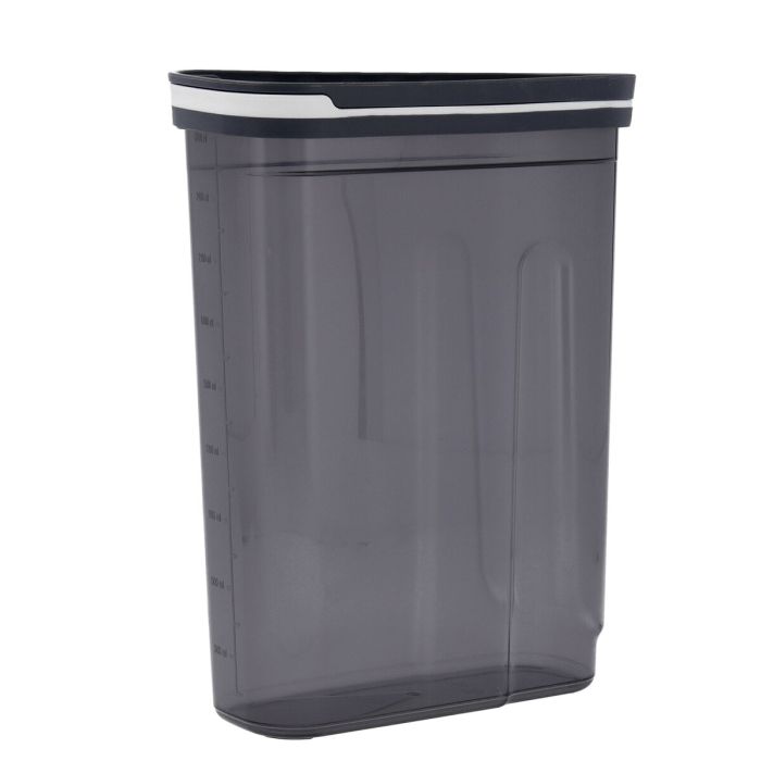 Récipient de Conservation des Aliments Quid City Gris 2,7 L Avec couvercle Distributeur (12 Unités) 1