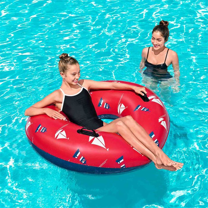 Bestway Flotteur Gonflable avec Poignées Nautique Couleur Assortie D119 cm +12 Ans Plage et Piscine 36353 2