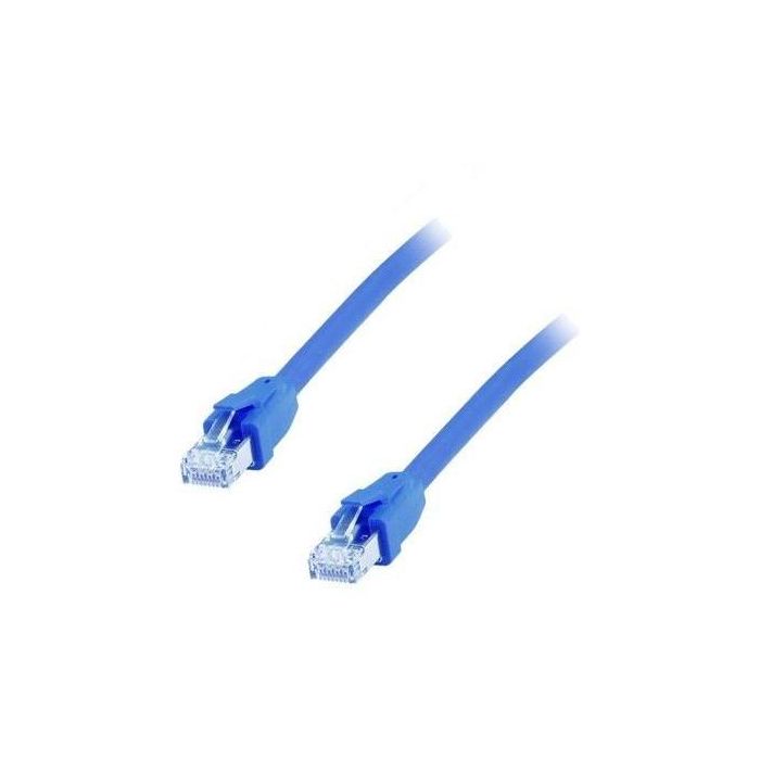 Equip Patchkabel Cat8.1 S/FTP 2xRJ45 2.00m blau LSZH Polybeutel 0 Equip Patchkabel Cat8.1 S/FTP 2xRJ45 2.00m blau LSZH Polybeutel 0