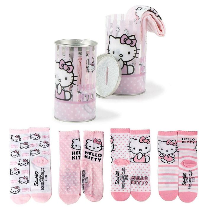 Pack de chaussettes Hello Kitty 4 Pièces S 0 Pack de chaussettes Hello Kitty 4 Pièces S 0