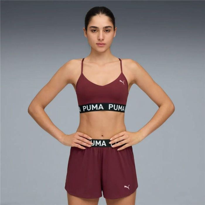 Soutien-gorge de Sport Puma Move Strong Rouge foncé S 2 Soutien-gorge de Sport Puma Move Strong Rouge foncé S 2