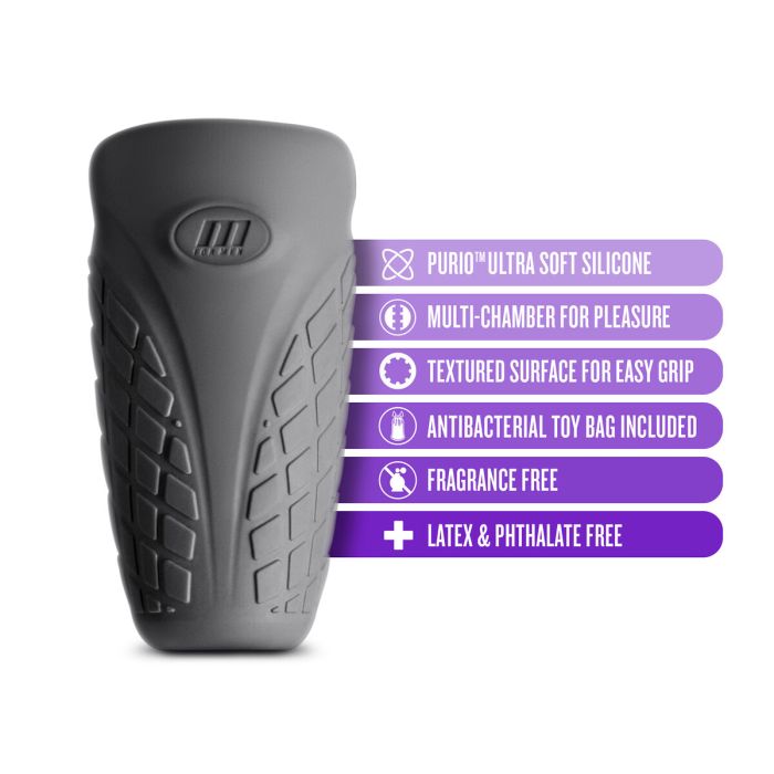 Vortex Dame Rose Blush M for Men Gript Noir 1 Vortex Dame Rose Blush M for Men Gript Noir 1