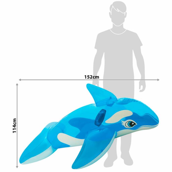 Personnage pour piscine gonflable Intex Baleine 152 x 114 cm (6 Unités) 1 Personnage pour piscine gonflable Intex Baleine 152 x 114 cm (6 Unités) 1