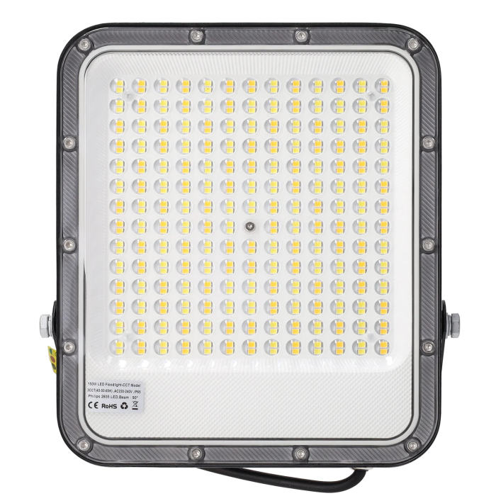 Projecteur LED 150W IP65 CCT (Tonalité de Lumière Réglable) 4000/5000/6500K 2