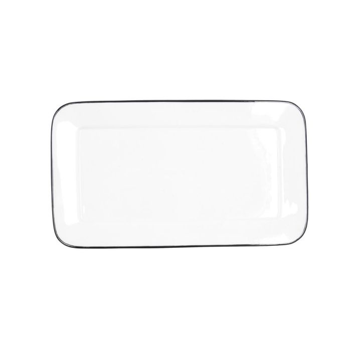 Fuente Porcelana Gastro Black Quid 31x18 cm 1