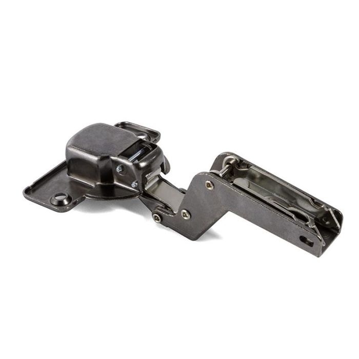 Bisagras Grandes Espesores 94º Ø40 Acabado Titanio Codo Superacodado Salice 1