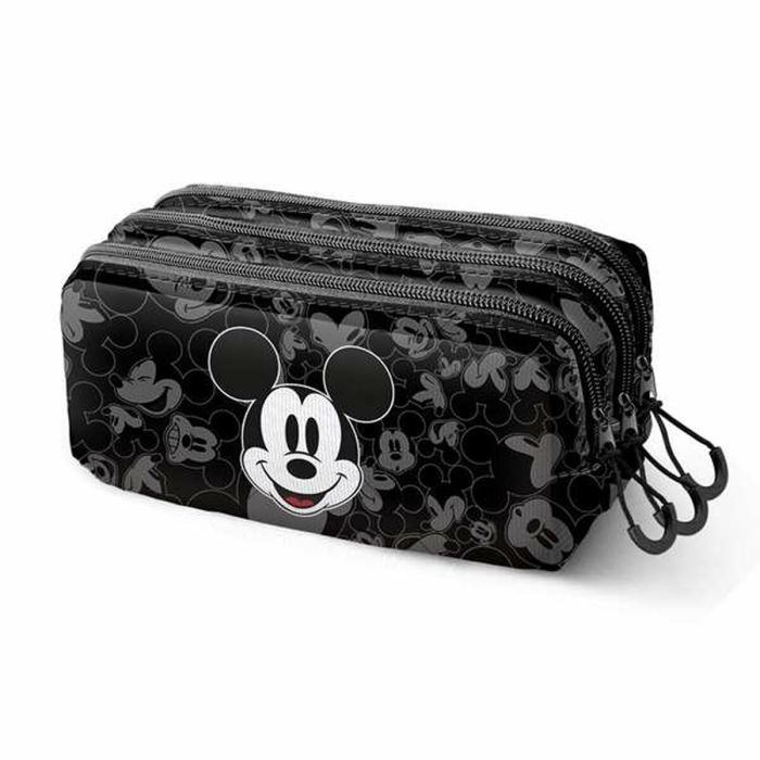 Trousse Fourre-Tout Triple Mickey Mouse Year Noir 23 x 10 x 11 cm 0 Trousse Fourre-Tout Triple Mickey Mouse Year Noir 23 x 10 x 11 cm 0