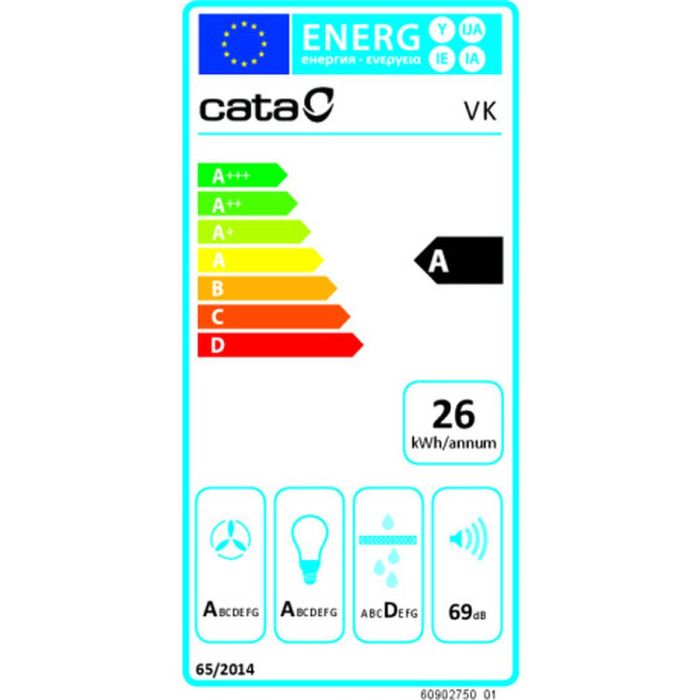 Hotte standard Cata VK5000X Acier 7 Hotte standard Cata VK5000X Acier 7