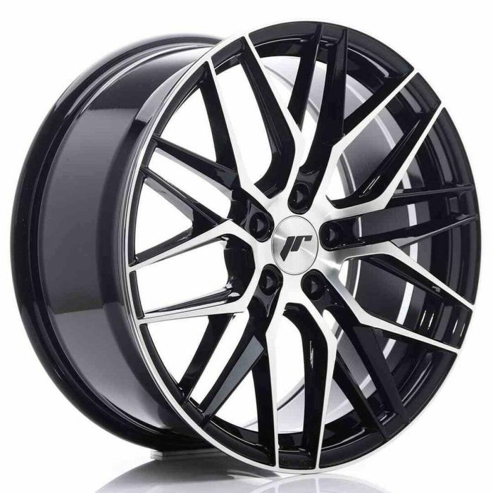 Pneu de voiture Japan Racing JR28 Noir PCD 5x120 ET35 Poli 19"