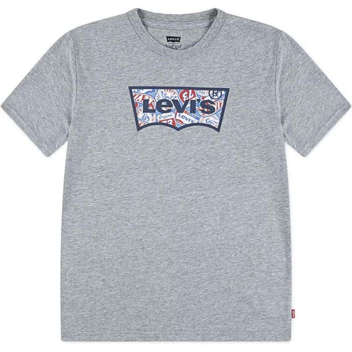 T shirt à manches courtes Enfant Levi's Lvb On The Road Batwing Gris clair L 0 T shirt à manches courtes Enfant Levi's Lvb On The Road Batwing Gris clair L 0