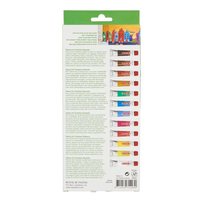 Peinture Talens Art Creation Multicouleur 12 ml 12 Pièces 3 Peinture Talens Art Creation Multicouleur 12 ml 12 Pièces 3