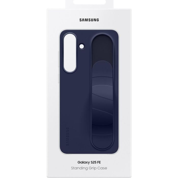 Samsung Standing Grip Cover fr Galaxy S25 FE, Dark Blue 6 Samsung Standing Grip Cover fr Galaxy S25 FE, Dark Blue 6