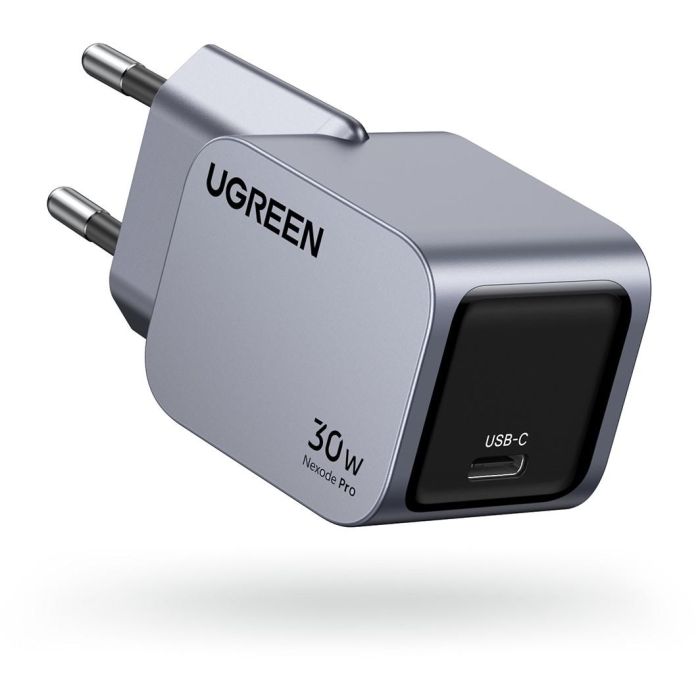 Ugreen Nexode Pro Chargeur Secteur Rapide 30W USB-C GaN Power Delivery 3.0 Quick Charge 4 Gris 35006