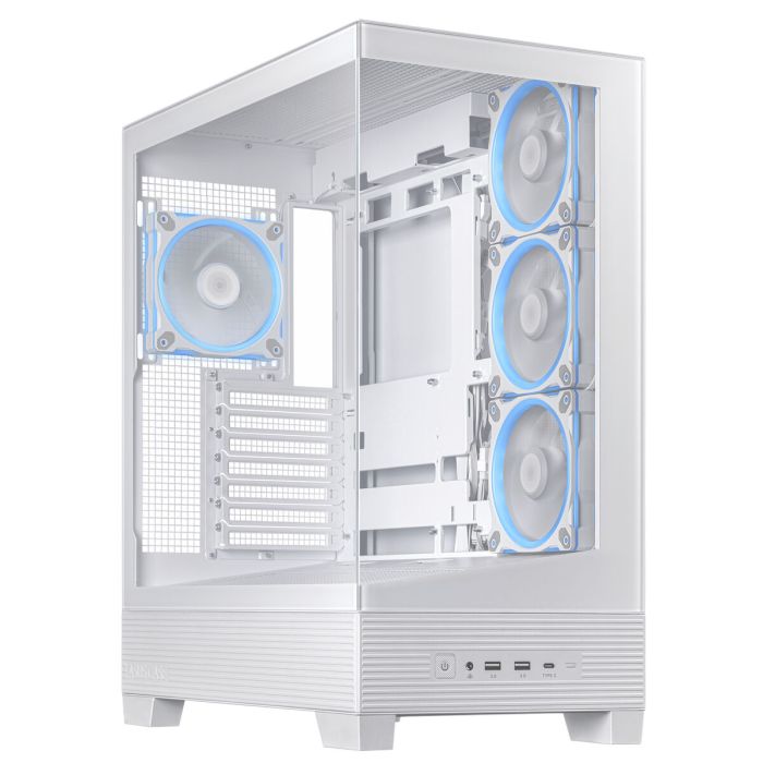 Boîtier ATX semi-tour Asus 90DC00R3-B19000 Blanc 9