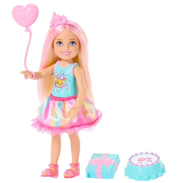 Barbie - Poupee Chelsea Celebration Anniversaire - Jouet Enfant 3 ans avec Accessoires Festifs - JJB37 Barbie - Poupee Chelsea Celebration Anniversaire - Jouet Enfant 3 ans avec Accessoires Festifs - JJB37