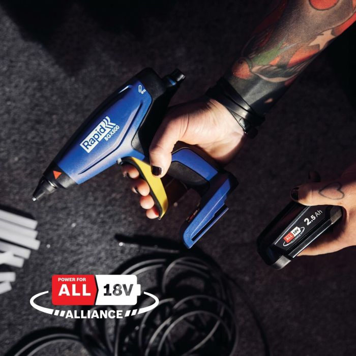 Pistolet à peinture électrique Rapid Bleu 18 W 18