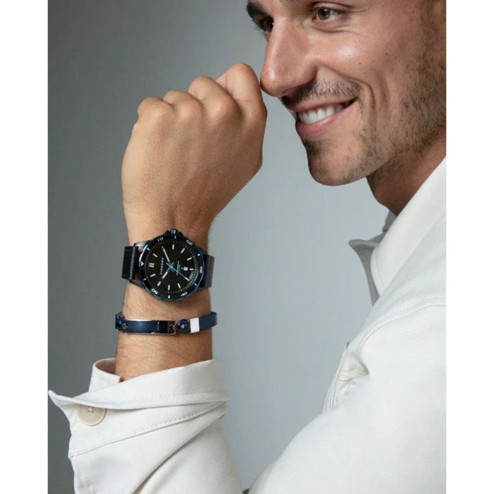 Bracelet Homme Viceroy 15170P01013 Argent 925 Bleu 2 Bracelet Homme Viceroy 15170P01013 Argent 925 Bleu 2