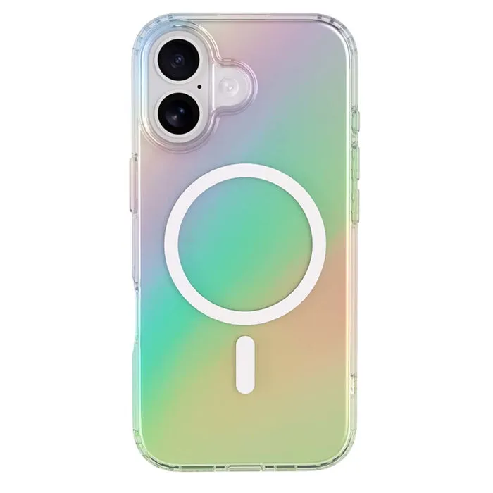 BBC Coque MagSafe pour iPhone 17 - Coque de protection semi-transparente et irisée, compatible MagSafe, design premium BBC Coque MagSafe pour iPhone 17 - Coque de protection semi-transparente et irisée, compatible MagSafe, design premium