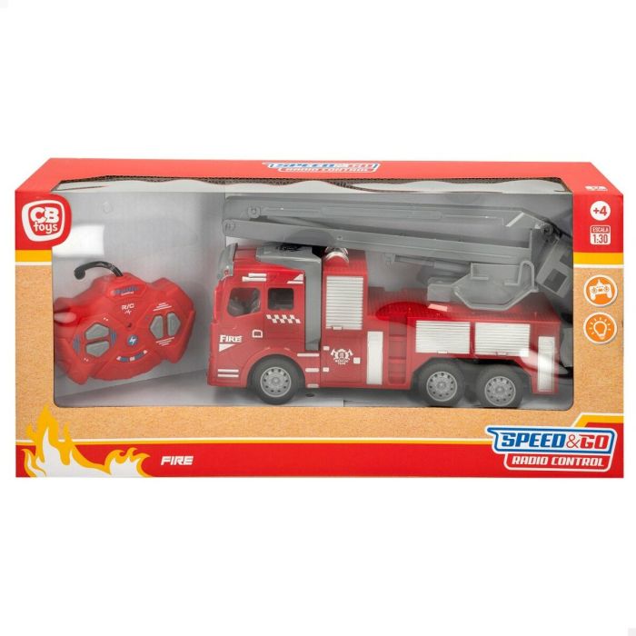 Camion de Pompiers Speed & Go 23 x 12,5 x 8 cm (6 Unités) 1