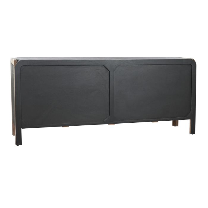 Buffet DKD Home Decor Noir Naturel Bois 177 x 38 x 75 cm 6