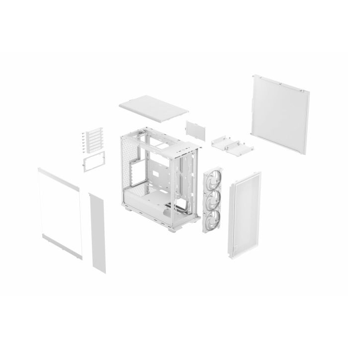 Boîtier ATX semi-tour Fractal Design FD-C-EPO1A-05 Blanc 2