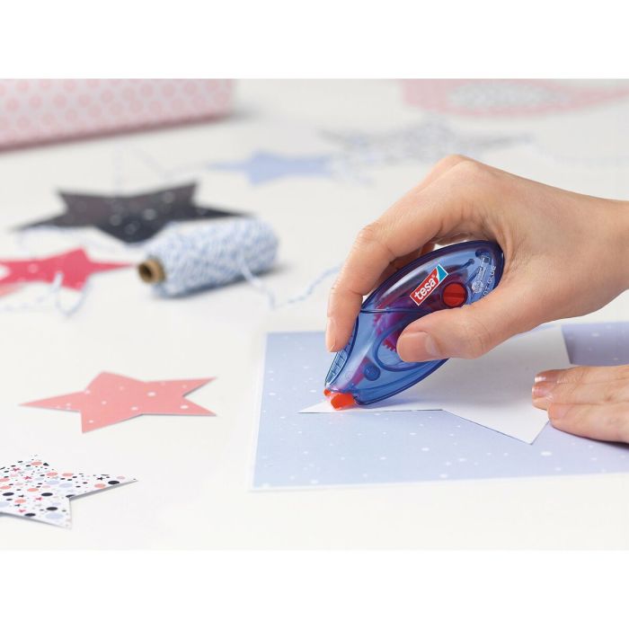 Colle TESA 59090-00005-03 Bleu Transparent Incolore Plastique Gomme 5 Colle TESA 59090-00005-03 Bleu Transparent Incolore Plastique Gomme 5