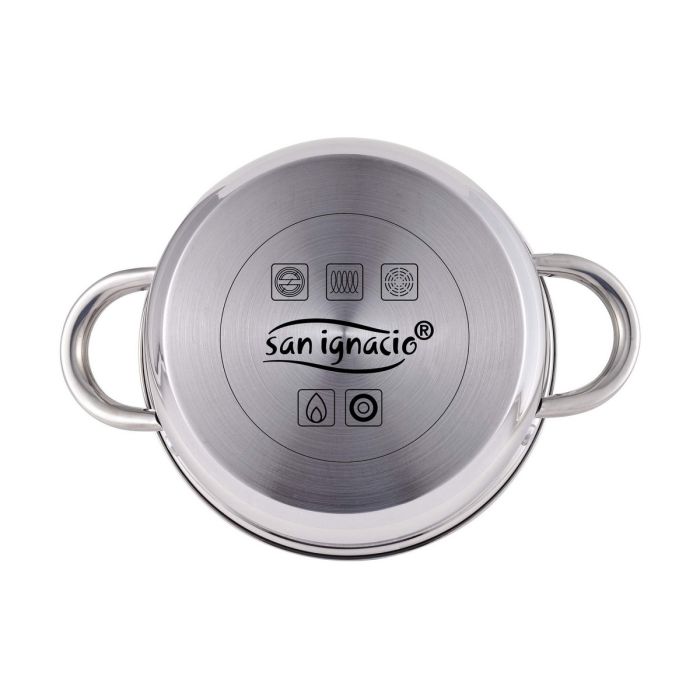 Batterie de Cuisine San Ignacio Cassel SG8172 Argenté Acier inoxydable 3