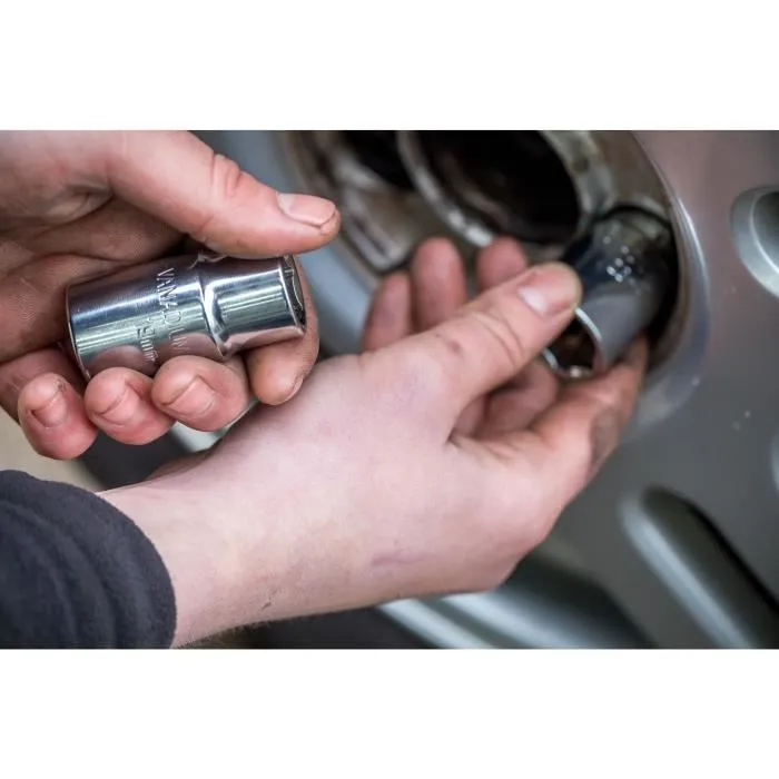 Stanley Clé pour démonter les roues STHT80890-0 Manche télescopique, 4 tailles 17/19 mm 21/23 mm 2