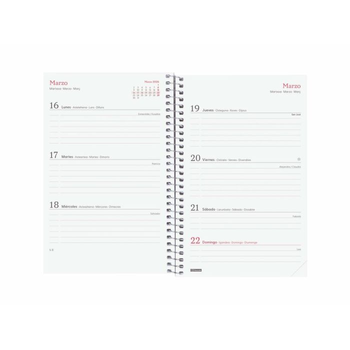 Agenda Finocam DESIGN COLLECTION Imposible 11,7 x 18,1 cm 2026 1