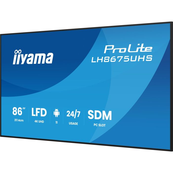 IIYAMA 217cm (85,6") LH8675UHS-B2AG 16:9 3xHDMI+DP+2xUSB (Speditionsversand) 13