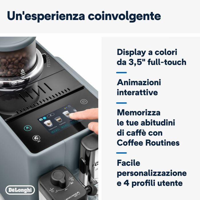 Cafetière superautomatique DeLonghi EXAM 440.55.G 1450 W 1,4 L 6 Tasses 250 g 3