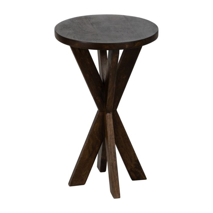 Petite Table d'Appoint Naturel 37 x 37 x 60 cm