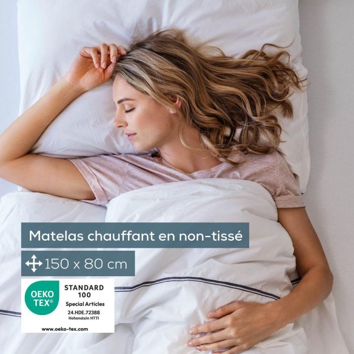 Couverture Chauffante Beurer TS17 150 x 80 cm Blanc Gris 100 % polyester 65 W 4 Couverture Chauffante Beurer TS17 150 x 80 cm Blanc Gris 100 % polyester 65 W 4