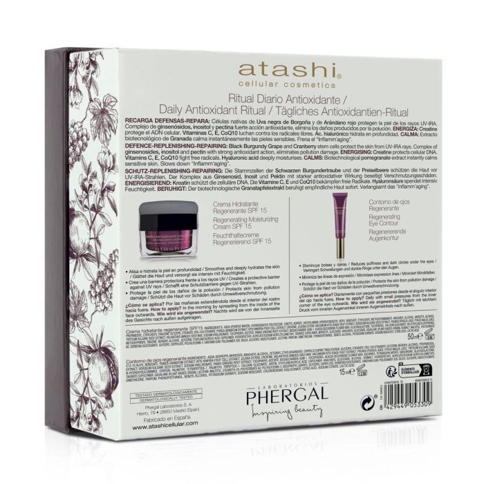 Set de Cosmétiques Femme Atashi RITUAL ANTIOXIDANTE 2 Pièces 1 Set de Cosmétiques Femme Atashi RITUAL ANTIOXIDANTE 2 Pièces 1