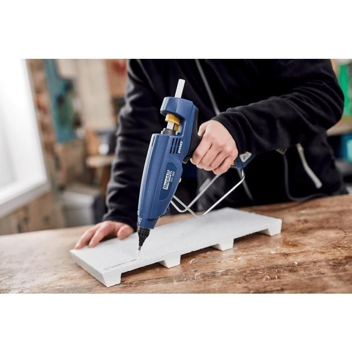 Pistolet a colle - Rapid - PRO EG380 - 400W - Débit 2200 g/h - Température réglable 120-230°C 4