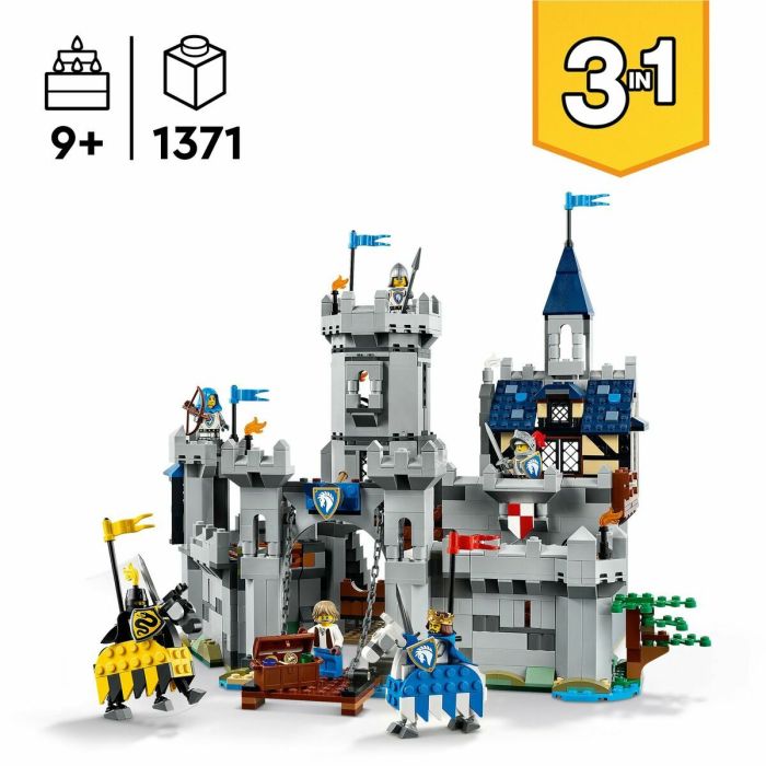 Set de construction Lego CREATOR 31168 Medieval Horse Knight Castle 3