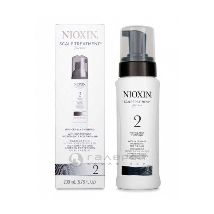 Nioxin System 2 Scalp Treatment 200 mL Traitement cuir chevelu
