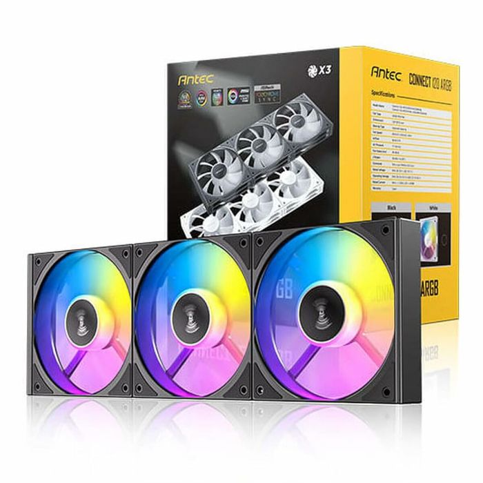 Ventilateur CPU Antec 0-761345-40046-6 Ø 12 cm 1