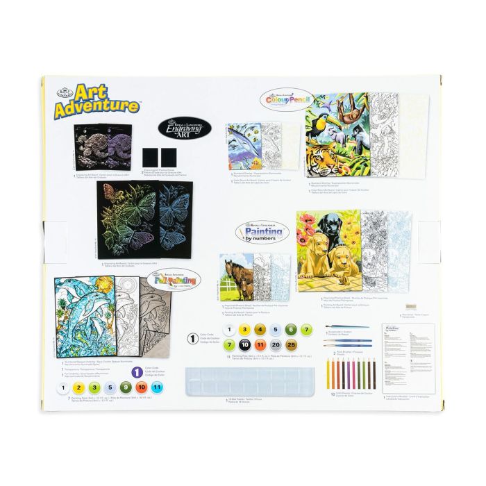Set de peinture par numéros Royal & Langnickel Art Adventure 49 Pièces 1