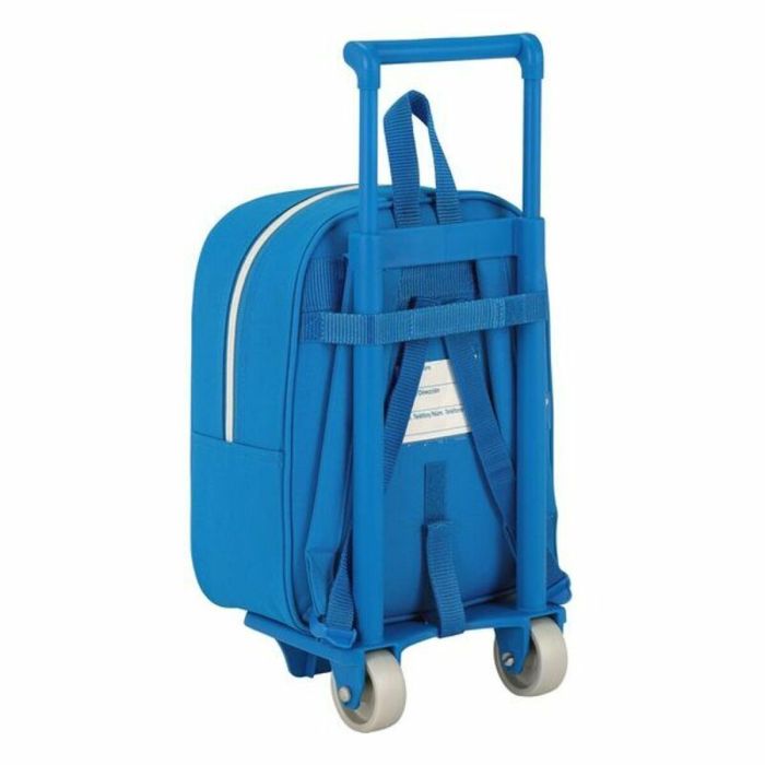 Cartable à roulettes 805 RCD Espanyol 611753280 Bleu Blanc 3