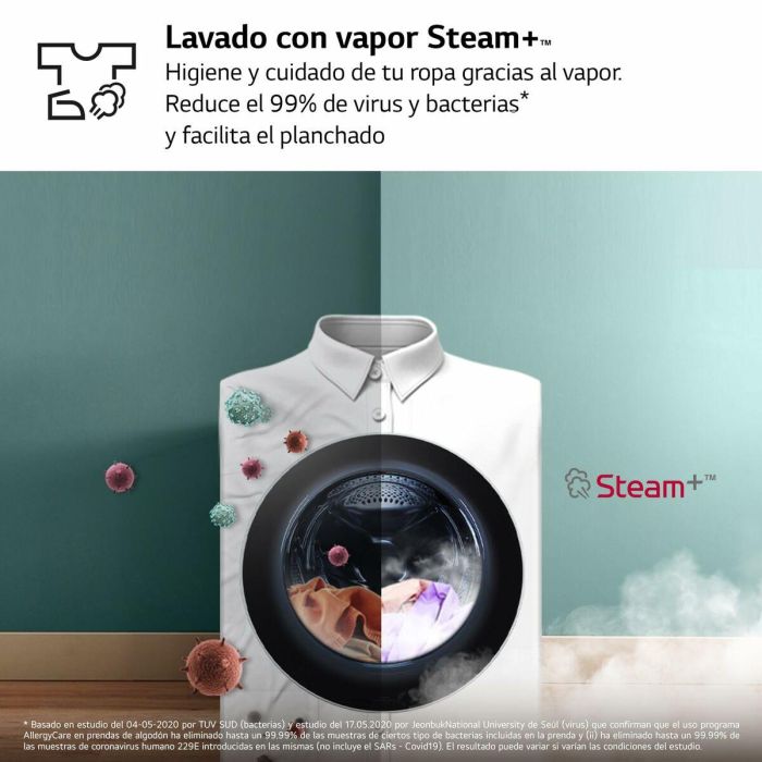 Laveuse - Sécheuse LG W4X1085NWH 3