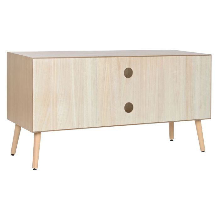 Meubles de télévision Home ESPRIT Naturel Bois de paulownia Bois MDF 120 x 40 x 60 cm 6