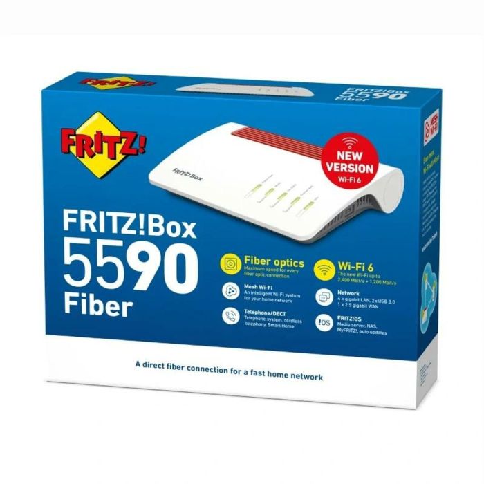 Router Fritz! 20003058 Blanc USB Ethernet LAN 1