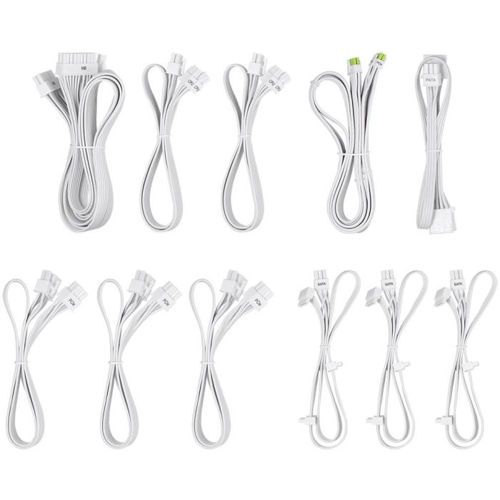 ASRock Steel Legend SL-850GW 850W - Alimentation PC ATX 3.1 entièrement modulaire 80 PLUS Gold - 850W, connecteur 12V-2x6, blanche