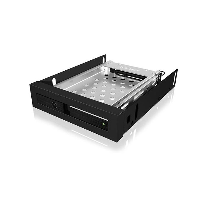 Wechselrahmen. 1xSATA 2.5" zu 1xSATA Host. trägerlos. für 3.5" Schacht ICY BOX 1
