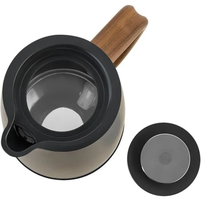 Sencor SWK 2727MB - Bouilloire électrique 1,7 litre en acier inoxydable 304, 2200 W avec arrêt automatique, ébullition à sec et base 360° Sencor SWK 2727MB - Bouilloire électrique 1,7 litre en acier inoxydable 304, 2200 W avec arrêt automatique, ébullition à sec et base 360°