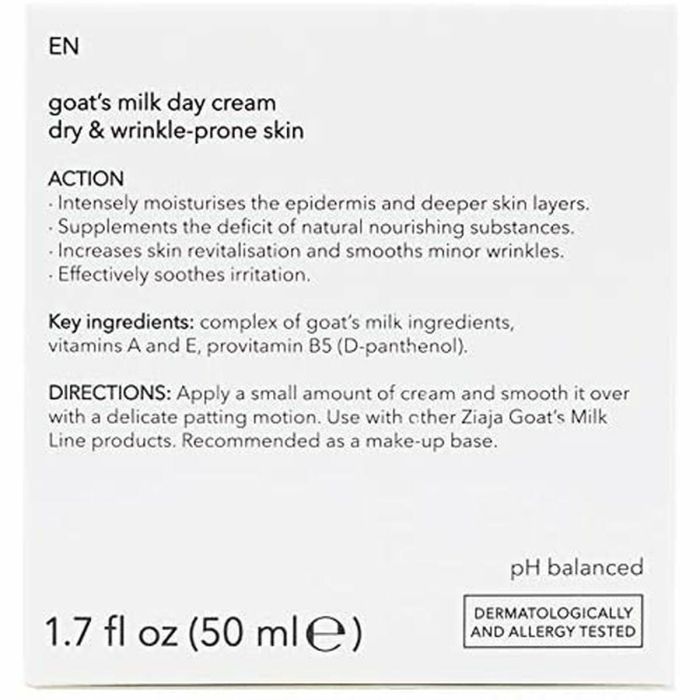 Crème de jour Ziaja Leche De Cabra 50 ml Lait de chèvre 2