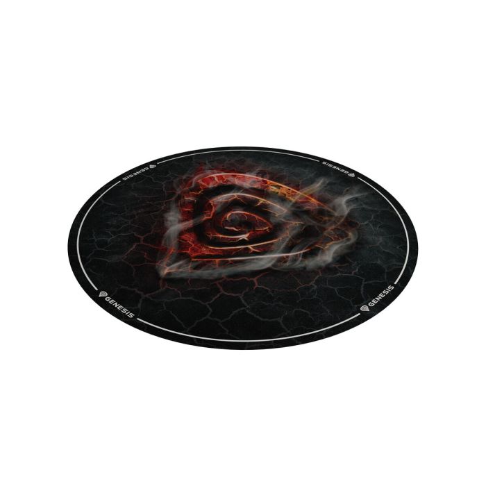 Tapis Gaming Genesis Tellur 400 - Lava Ø 100 cm Tissu Ronde 3